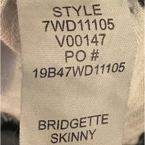 Lucky Brand Bridgette Woman SZ 8/29 Distressed Shark Bite Raw Hem Skinny Jeans - Picture 16 of 16